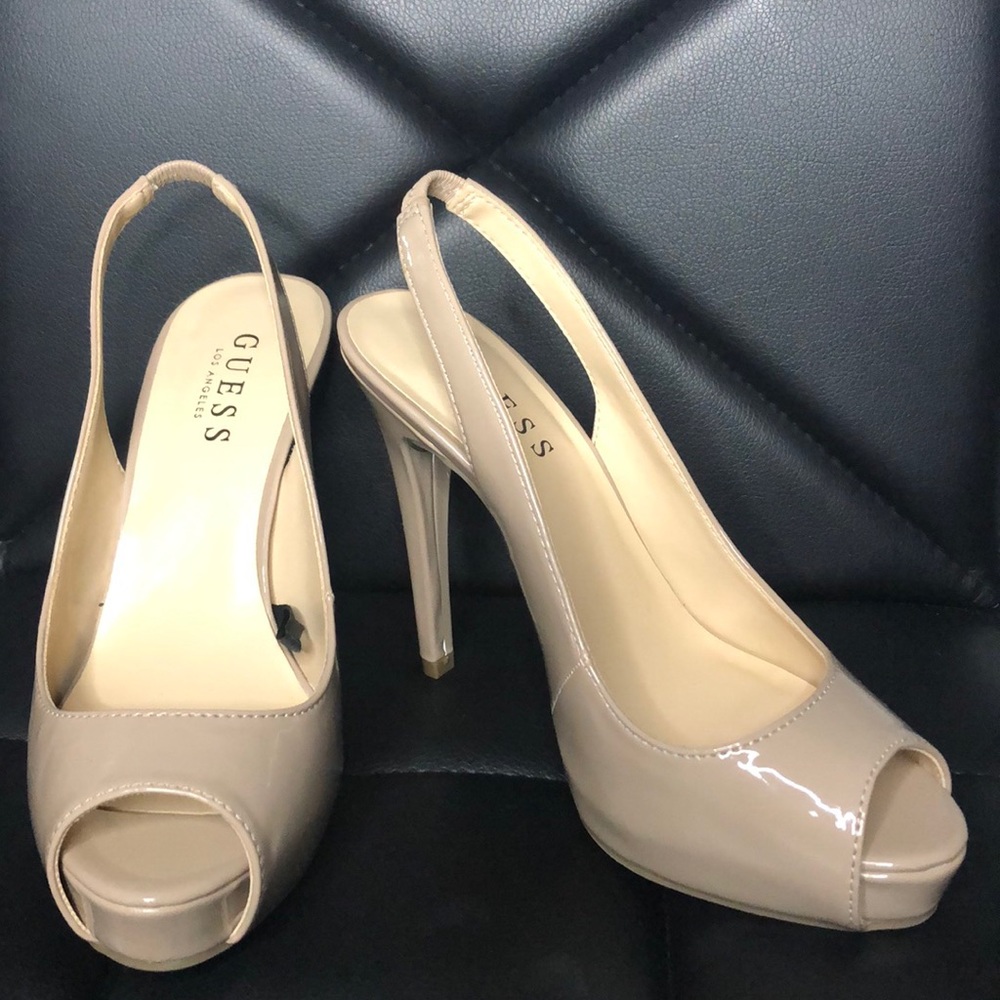 Beautiful new beige heels from Guess !